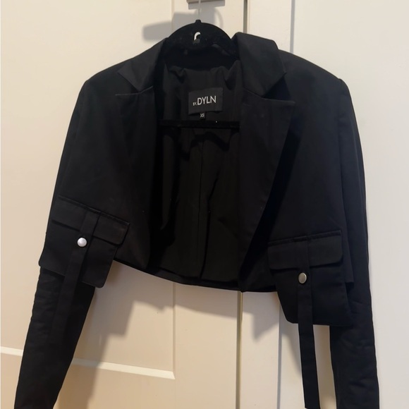 By.Dylan Black Crop Jacket / Blazer XS - Picture 4 of 8